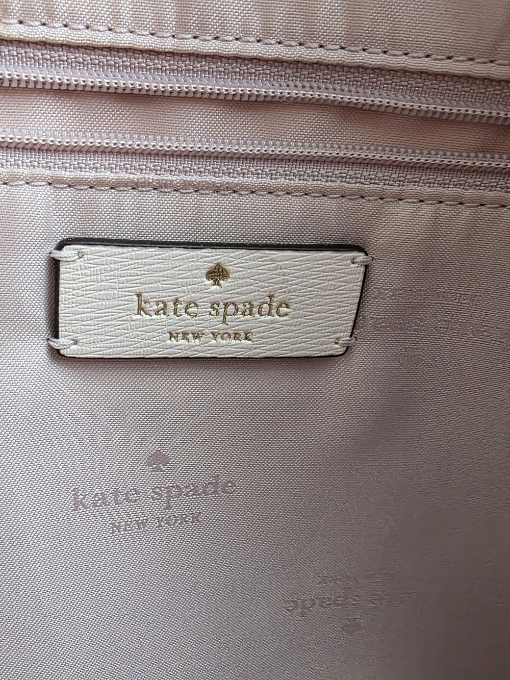 Kate Spade Garden Bouquet Floral Cream Large Top Zip Tote - Picture 14 of 16
